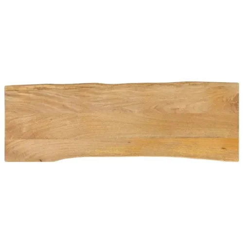 Stolna ploča 110x40x2,5cm od masivnog drva manga sa živim rubom - Drvo manga (prirodno) 110 x 40 cm 25 mm Cijena