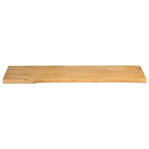 Stolna ploča 110x40x2,5cm od masivnog drva manga sa živim rubom - Drvo manga (prirodno) 110 x 40 cm 25 mm Cijena