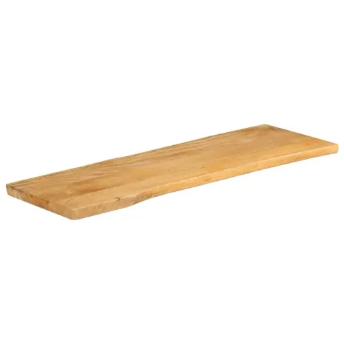 Stolna ploča 110x40x2,5cm od masivnog drva manga sa živim rubom - Drvo manga (prirodno) 110 x 40 cm 25 mm Cijena