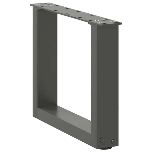 Noge za klub stolić U-oblik 2 kom antracit 40 x (30-31) cm čelik - Antracit 40 x (30-31) cm 2 Cijena