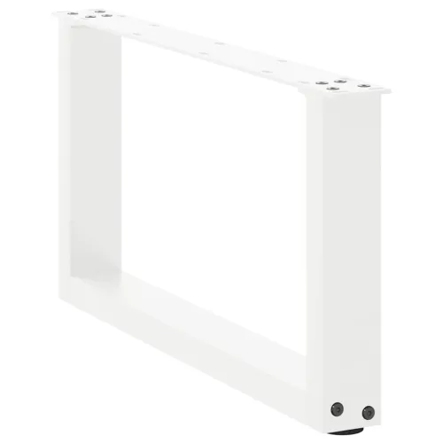 Noge za klub stolić U-oblik 2 kom Bijele 60 x (30-31) cm Čelik - Bijela 60 x (30-31) cm 2 Cijena