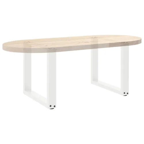 Noge za klub stolić U-oblik 2 kom Bijele 50 x (42-43) cm Čelik - Bijela 50 x (42-43) cm 2 Cijena