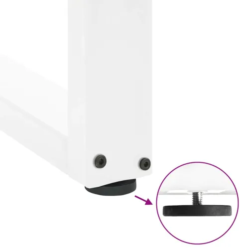 Noge za klub stolić U-oblik 2 kom Bijele 50 x (42-43) cm Čelik - Bijela 50 x (42-43) cm 2 Cijena