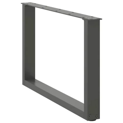 Noge za klub stolić U-oblik 2 kom antracit 60 x (42-43) cm čelik - Antracit 60 x (42-43) cm 2 Cijena