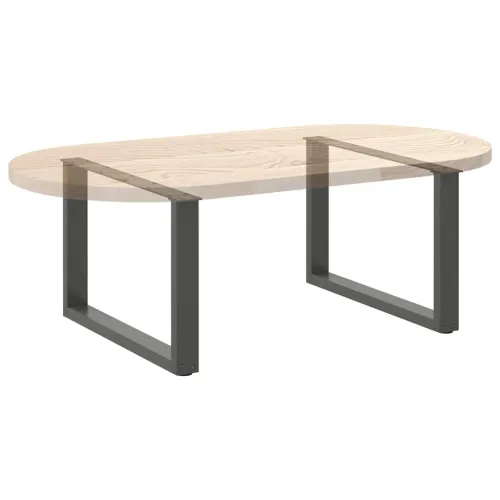 Noge za klub stolić U-oblik 2 kom antracit 60 x (42-43) cm čelik - Antracit 60 x (42-43) cm 2 Cijena
