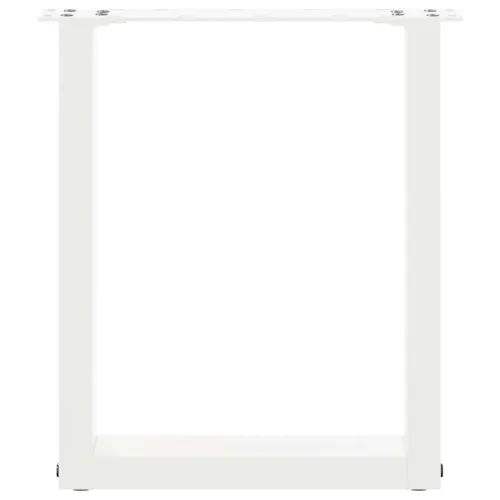 Noge za klub stolić U-oblik 2 kom Bijele 28 x (42-43) cm Čelik - Bijela 28 x (42-43) cm 2 Cijena