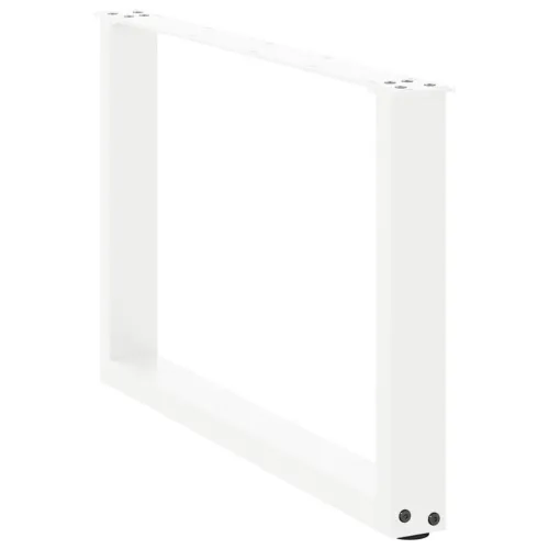 Noge za klub stolić U-oblik 2 kom Bijele 60 x (42-43) cm Čelik - Bijela 60 x (42-43) cm 2 Cijena