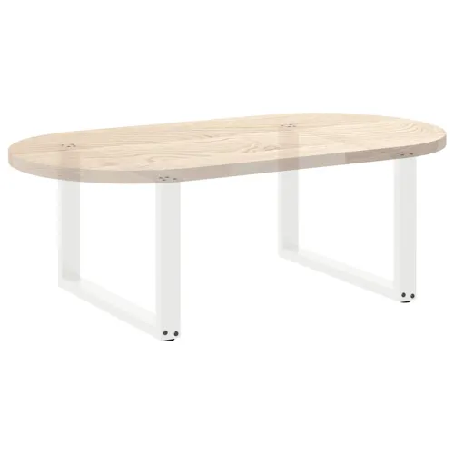 Noge za klub stolić U-oblik 2 kom Bijele 60 x (42-43) cm Čelik - Bijela 60 x (42-43) cm 2 Cijena