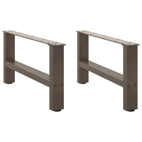 Noge za klub stolić prirodni čelik 2 kom 60 x (30-31) cm čelik - Prirodna 60 x (30-31) cm Cijena
