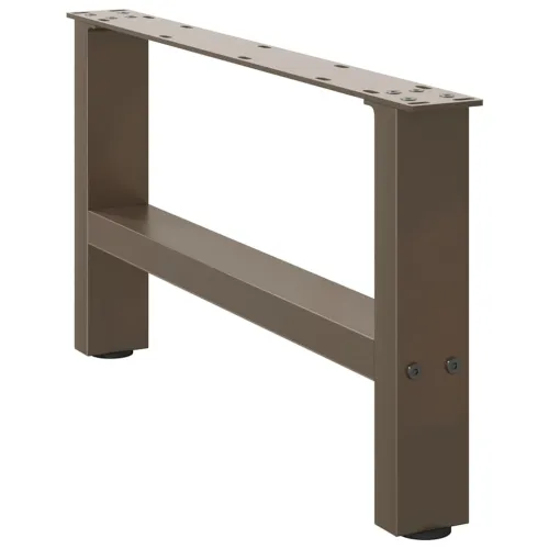 Noge za klub stolić prirodni čelik 2 kom 60 x (30-31) cm čelik - Prirodna 60 x (30-31) cm Cijena