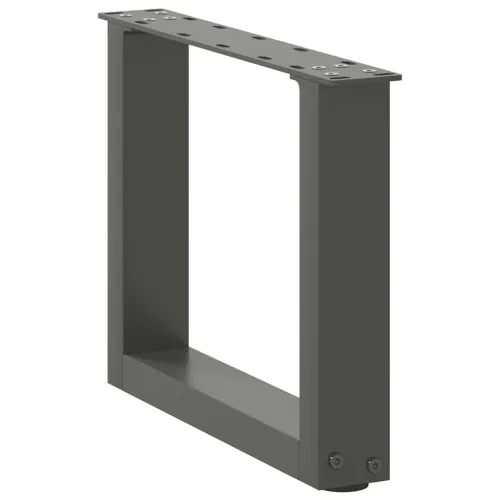 Noge za klub stolić U-oblik 2 kom antracit 30 x (30-31) cm čelik - Antracit 30 x (30-31) cm 2 Cijena