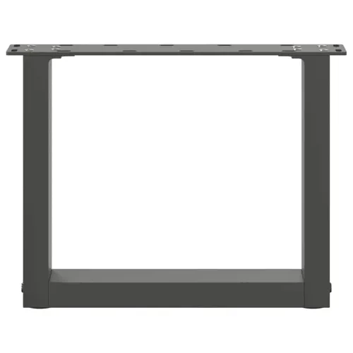 Noge za klub stolić U-oblik 2 kom antracit 30 x (30-31) cm čelik - Antracit 30 x (30-31) cm 2 Cijena