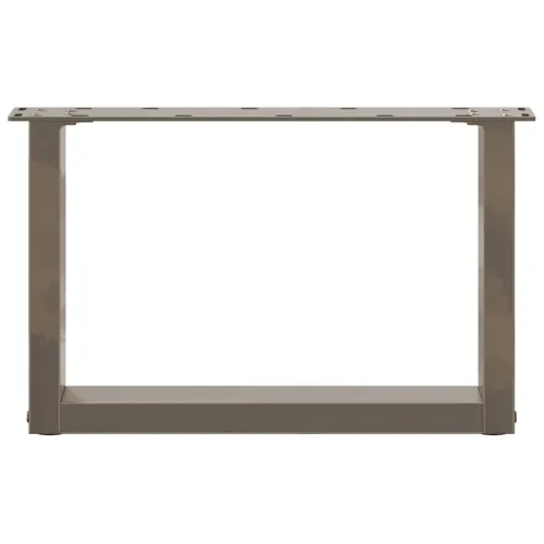 Noge za klub stolić U-oblik 2 kom Prirodni čelik 50 x (30-31) cm Čelik - Prirodna 50 x (30-31) cm 2 Cijena