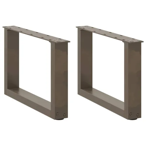 Noge za klub stolić U-oblik 2 kom Prirodni čelik 50 x (30-31) cm Čelik - Prirodna 50 x (30-31) cm 2 Cijena