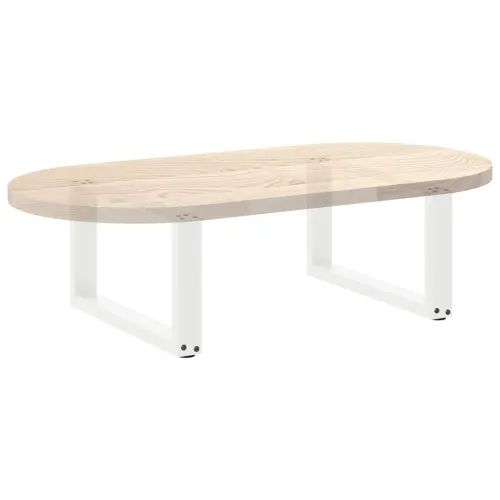 Noge za klub stolić U-oblik 2 kom Bijele 70 x (30-31) cm Čelik - Bijela 70 x (30-31) cm 2 Cijena