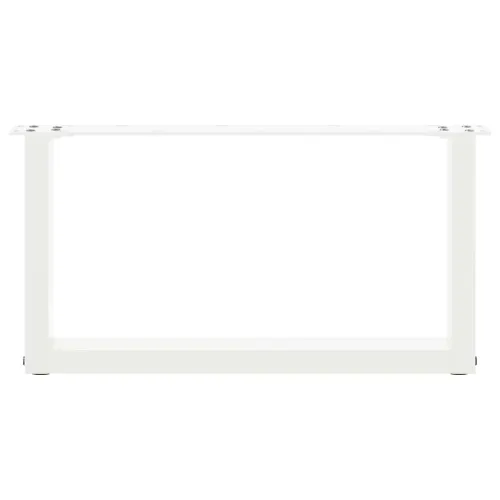 Noge za klub stolić U-oblik 2 kom Bijele 70 x (30-31) cm Čelik - Bijela 70 x (30-31) cm 2 Cijena