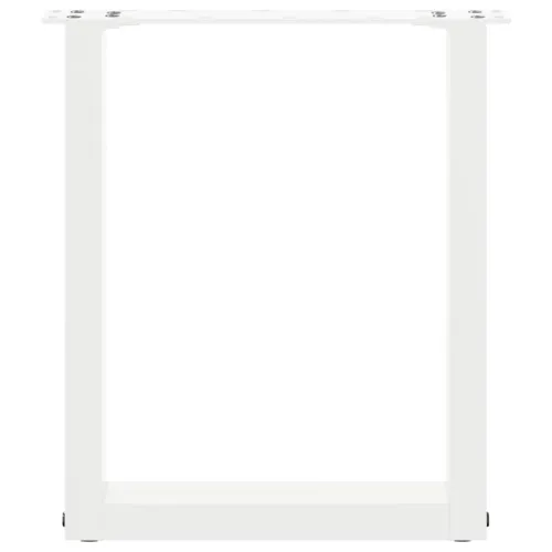 Noge za klub stolić U-oblik 2 kom Bijele 38 x (42-43) cm Čelik - Bijela 38 x (42-43) cm 2 Cijena