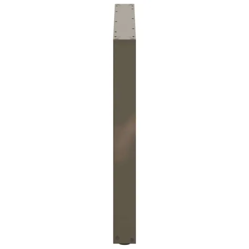 Noge za blagovaonski stol U-oblik 3 kom Prirodni čelik 100 x (72-73) cm Čelik - Prirodna 100 x (72-73) cm 3 Cijena