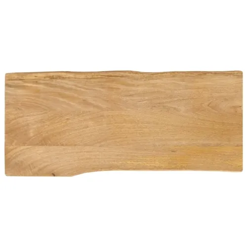 Stolna ploča 90x40x2,5 cm od masivnog drva manga sa živim rubom - Drvo manga (prirodno) 90 x 40 cm 25 mm Cijena