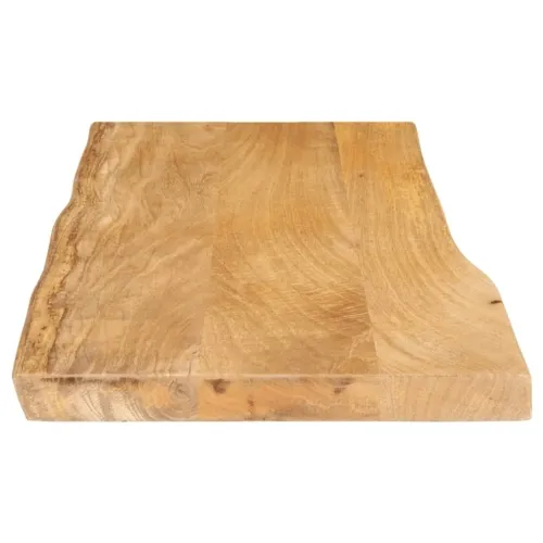 Stolna ploča 90x40x2,5 cm od masivnog drva manga sa živim rubom - Drvo manga (prirodno) 90 x 40 cm 25 mm Cijena