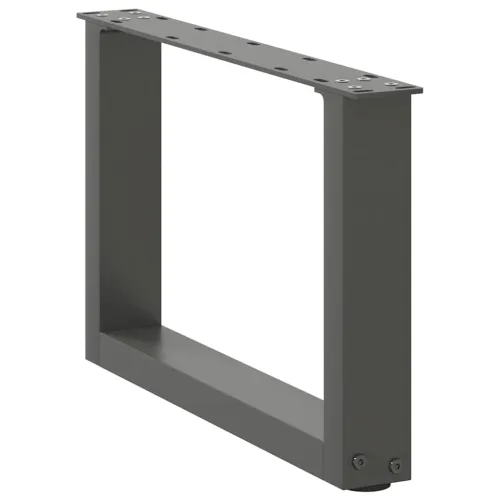 Noge za klub stolić U-oblik 2 kom antracit 50 x (30-31) cm čelik - Antracit 50 x (30-31) cm 2 Cijena