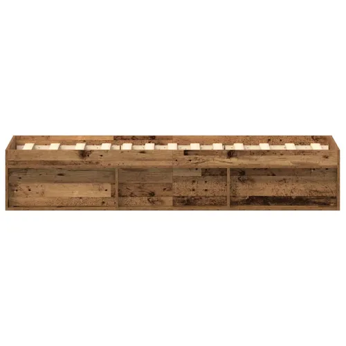 Okvir kreveta bez madraca staro drvo 75x190 cm - Staro drvo 75 x 190 cm Cijena