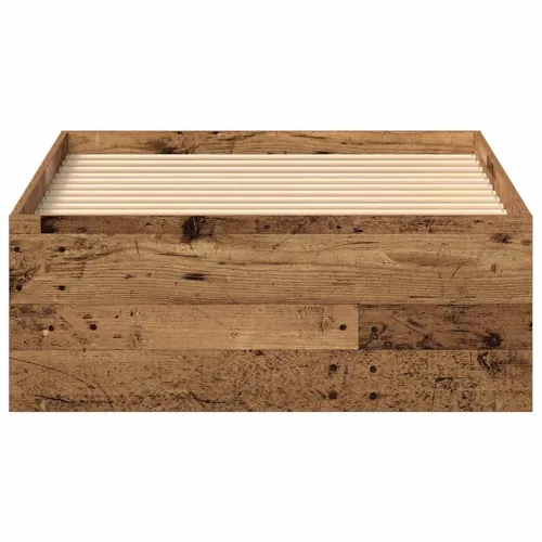 Okvir kreveta bez madraca staro drvo 75x190 cm - Staro drvo 75 x 190 cm Cijena