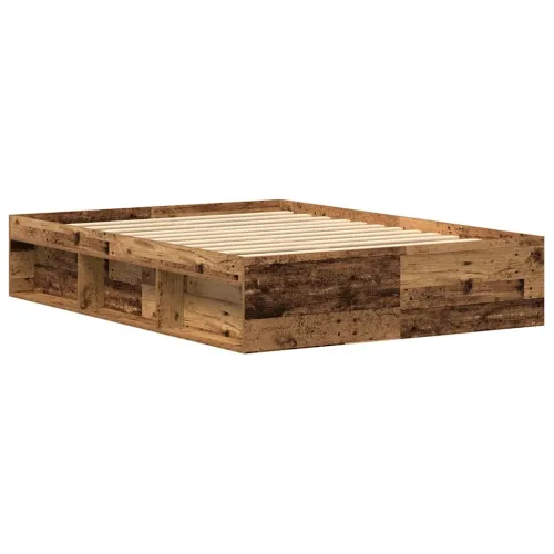 Okvir kreveta bez madraca staro drvo 135x190 cm - Staro drvo 135 x 190 cm Cijena