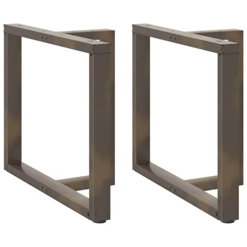 Noge za blagovaonski stol T-oblika 2 kom Crne 90x35x(72-73) cm Čelik - Prirodna 90 x 35 x (72-73) cm Cijena