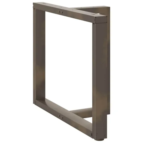 Noge za blagovaonski stol T-oblika 2 kom Crne 100x35x(72-73) cm Čelik - Prirodna 100 x 35 x (72-73) cm Cijena