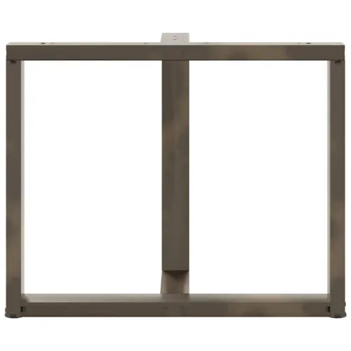 Noge za blagovaonski stol T-oblika 2 kom Crne 100x35x(72-73) cm Čelik - Prirodna 100 x 35 x (72-73) cm Cijena