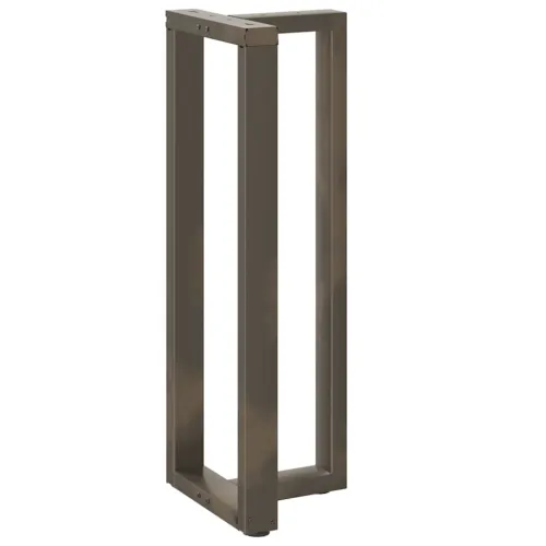 Noge za barski stol T-oblika 2 kom Crne 40x35x(110-111) cm Čelik - Prirodna 40 x 35 x (110-111) cm Cijena