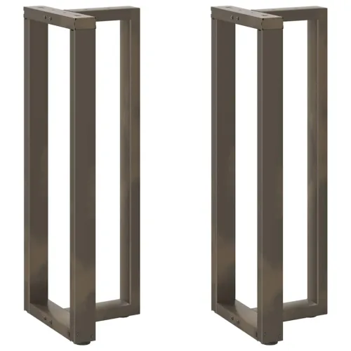 Noge za barski stol T-oblika 2 kom Crne 40x35x(110-111) cm Čelik - Prirodna 40 x 35 x (110-111) cm Cijena