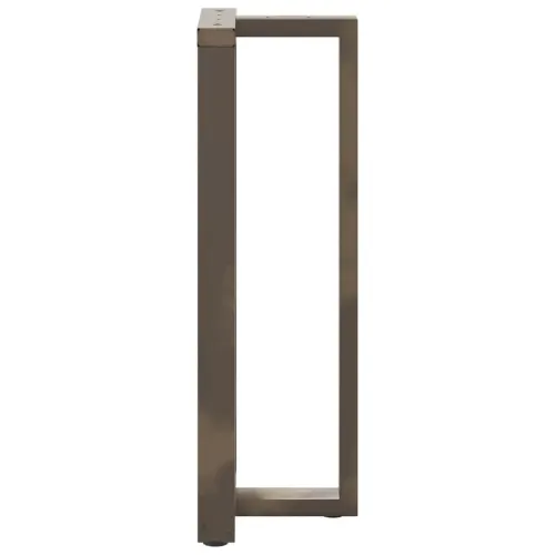 Noge za barski stol T-oblika 2 kom Crne 40x35x(110-111) cm Čelik - Prirodna 40 x 35 x (110-111) cm Cijena