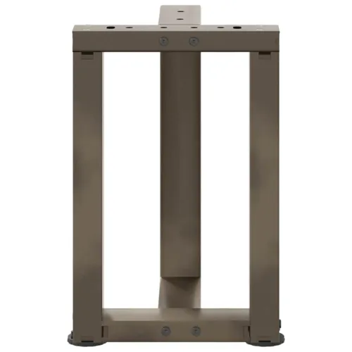 Noge za klub stolić T-oblika 2 kom Crne 28x25x(42-43) cm Čelik - Prirodna 28 x 25 x (42-43) cm Cijena