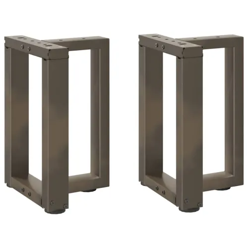 Noge za klub stolić T-oblika 2 kom Crne 28x25x(42-43) cm Čelik - Prirodna 28 x 25 x (42-43) cm Cijena