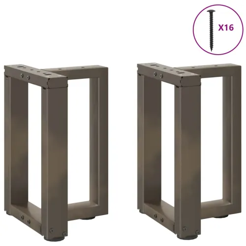 Noge za klub stolić T-oblika 2 kom Crne 28x25x(42-43) cm Čelik - Prirodna 28 x 25 x (42-43) cm Cijena