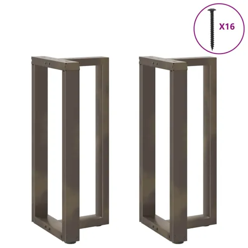 Noge za barski stol T-oblika 2 kom Crne 40x35x(90-91) cm Čelik - Prirodna 40 x 35 x (90-91) cm Cijena