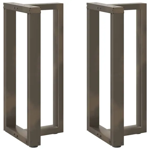 Noge za barski stol T-oblika 2 kom Crne 40x35x(90-91) cm Čelik - Prirodna 40 x 35 x (90-91) cm Cijena