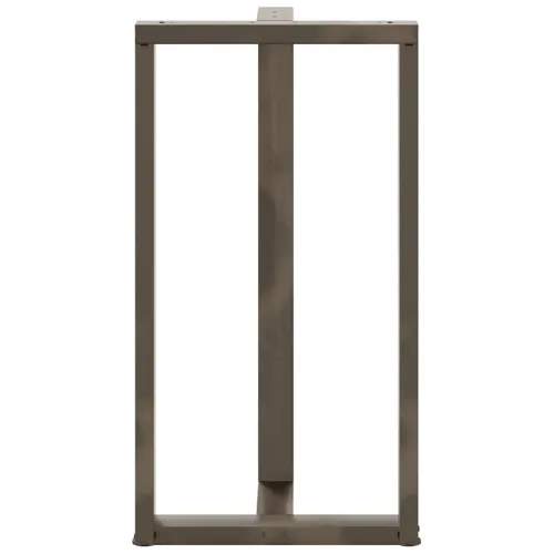 Noge za barski stol T-oblika 2 kom Crne 60x35x(110-111) cm Čelik - Prirodna 60 x 35 x (110-111) cm Cijena