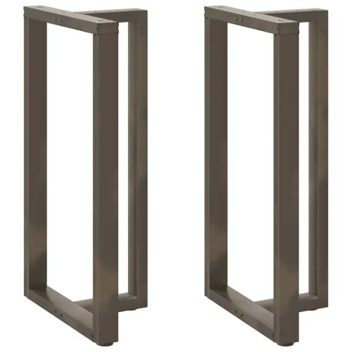 Noge za barski stol T-oblika 2 kom Crne 60x35x(110-111) cm Čelik - Prirodna 60 x 35 x (110-111) cm Cijena