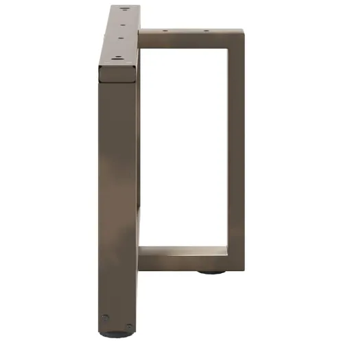 Noge za klub stolić T-oblika 2 kom Crne 70x25x(42-43) cm Čelik - Prirodna 70 x 25 x (42-43) cm Cijena