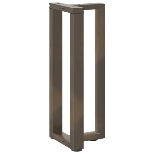 Noge za konzolni stol T-oblika 2 kom Crne 38x25x(72-73) cm Čelik - Prirodna 38 x 25 x (72-73) cm Cijena