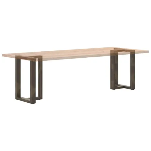 Noge za blagovaonski stol T-oblika 2 kom Crne 50x35x(72-73) cm Čelik - Prirodna 50 x 35 x (72-73) cm Cijena