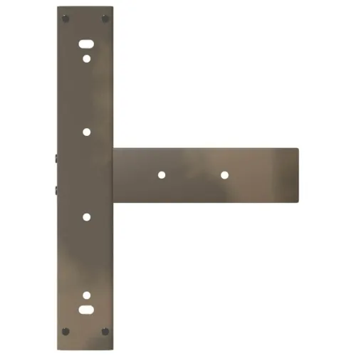 Noge za blagovaonski stol T-oblika 2 kom Crne 50x35x(72-73) cm Čelik - Prirodna 50 x 35 x (72-73) cm Cijena