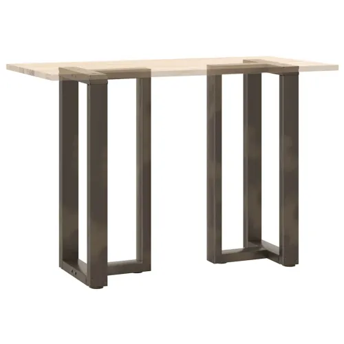 Noge za barski stol T-oblika 2 kom Crne 50x35x(90-91) cm Čelik - Prirodna 50 x 35 x (90-91) cm Cijena