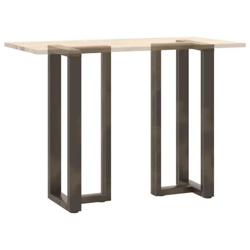 Noge za barski stol T-oblika 2 kom Crne 40x35x(100-101) cm Čelik - Prirodna 40 x 35 x (100-101) cm Cijena