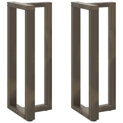 Noge za barski stol T-oblika 2 kom Crne 40x35x(100-101) cm Čelik - Prirodna 40 x 35 x (100-101) cm Cijena