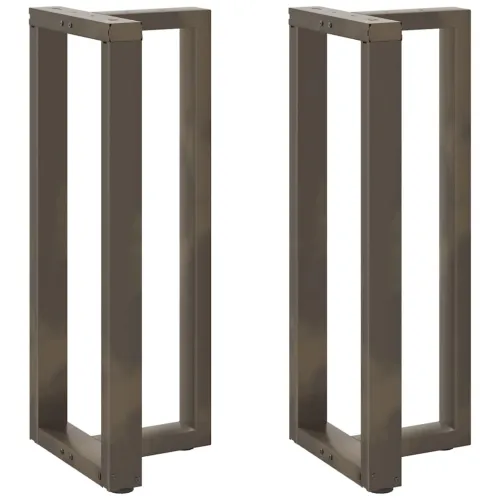 Noge za barski stol T-oblika 2 kom Crne 50x35x(100-101) cm Čelik - Prirodna 50 x 35 x (100-101) cm 2 1 Cijena