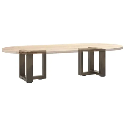 Noge za klub stolić T-oblika 2 kom Crne 30x25x(30-31) cm Čelik - Prirodna 30 x 25 x (30-31) cm Cijena